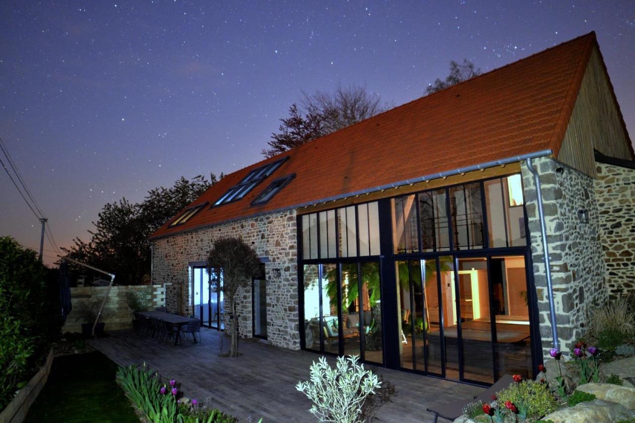 La Grange De Tissey Grand Gite Avec Spa Et Sauna Dragey Εξωτερικό φωτογραφία